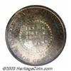 Image 2 : 1879 $1 Goloid Metric Dollar, Judd-1626, Pollock-1822, R.6(?), PR64 Cameo PCGS.