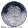 Image 1 : 1880 $1 Goloid Metric Dollar, Judd-1653, Pollock-1853, R.7, PR66 Cameo PCGS.