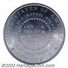 Image 2 : 1880 $1 Goloid Metric Dollar, Judd-1653, Pollock-1853, R.7, PR66 Cameo PCGS.