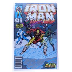 Comic Book Stored in Plastic Liner (Vintage)(105) IRON MAN