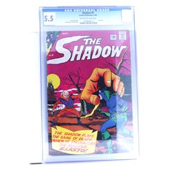 Vintage Comic Book Certified & Encased by CGC THE SHADOW 5.5