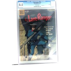 Vintage Comic Book Certified & Encased by CGC(113) THE LONE RANGER 8.5