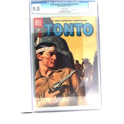 Vintage Comic Book Certified & Encased by CGC(115) TONTO 9.0