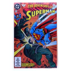 Comic Book Stored in Plastic Liner (Vintage)(55) SUPERMAN