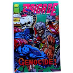 Comic Book Stored in Plastic Liner (Vintage)(68)  BRIGADE