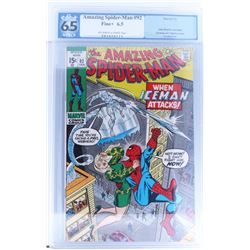 Vintage Comic Book Certified & Encased by CGC(180) SPIDER-MAN 6.5