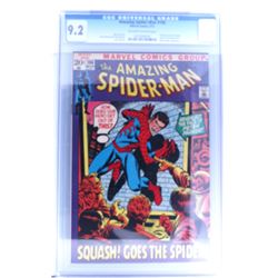 Vintage Comic Book Certified & Encased by CGC(181) SPIDER-MAN 9.2