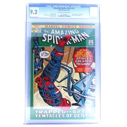 Vintage Comic Book Certified & Encased by CGC(182) SPIDER-MAN 9.2
