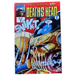 Comic Book Stored in Plastic Liner (Vintage)(72) DEATH'S HEAD