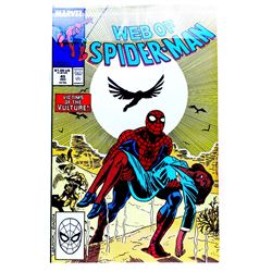 Comic Book Stored in Plastic Liner (Vintage)(75) WEB OF SPIDER-MAN