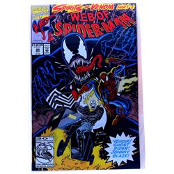 Comic Book Stored in Plastic Liner (Vintage)(76) WEB OF SPIDER-MAN