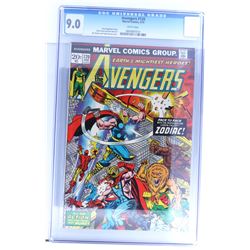 Vintage Comic Book Certified & Encased by CGC(195)  AVENGERS 9.0
