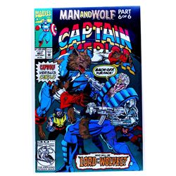 Comic Book Stored in Plastic Liner (Vintage)(82) CAPTAIN AMERICA