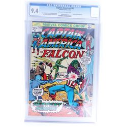 Vintage Comic Book Certified & Encased by CGC(20) CAPTAIN AMERICA 9.4