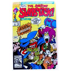 Comic Book Stored in Plastic Liner (Vintage)(87) SLAPSTIC !