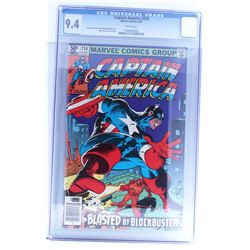 Vintage Comic Book Certified & Encased by CGC(203) CAPTAIN AMERICA 9.4
