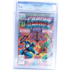 Vintage Comic Book Certified & Encased by CGC(204) CAPTAIN AMERICA 9.6