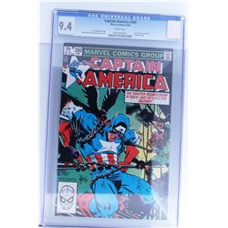 Vintage Comic Book Certified & Encased by CGC(206) CAPTAIN AMERICA 9.4