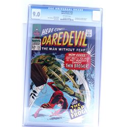 Vintage Comic Book Certified & Encased by CGC(210) DAREDDEVIL 9.0