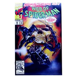 Comic Book Stored in Plastic Liner (Vintage)(95) WEB OF SPIDER-MAN