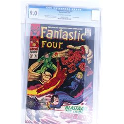 Vintage Comic Book Certified & Encased by CGC(214) FANTASTIC FOUR 9.0