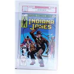 Vintage Comic Book Certified & Encased by CGC(219) INDIANA JONES