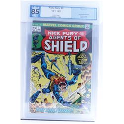 Vintage Comic Book Certified & Encased by CGC(26) SHIELD 8.5