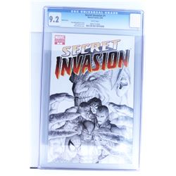 Vintage Comic Book Certified & Encased by CGC(38) SECRET INVASION 9.2