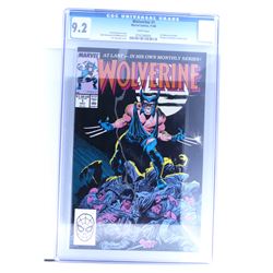 Vintage Comic Book Certified & Encased by CGC(59) WOLVERINE 9.2