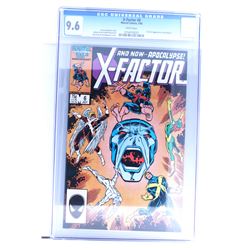 Vintage Comic Book Certified & Encased by CGC(68)  X- FACTOR 9.6