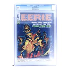 Vintage Comic Book Certified & Encased by CGC(9) EERIE 9.2