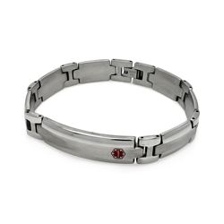 Stainless Steel Medical ID Bracelet SSB00201