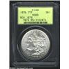 Image 1 : 1878 7TF $1 Reverse of 1878 MS65 PCGS.