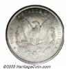 Image 2 : 1879-CC $1 Capped Die MS64 PCGS.