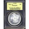 Image 1 : 1882-CC $1 MS65 Deep Mirror Prooflike PCGS.