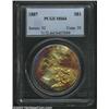 Image 1 : 1887 $1 MS64 PCGS.