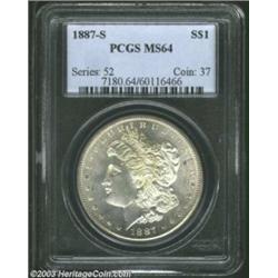 1887-S $1 MS64 PCGS.