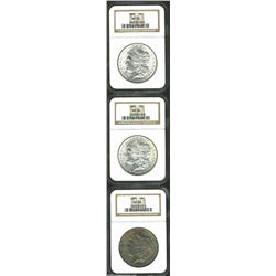 1888 $1 MS64 NGC,