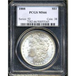 1888 $1 MS66 PCGS.