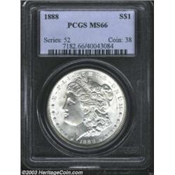 1888 $1 MS66 PCGS.
