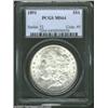 Image 1 : 1891 $1 MS64 PCGS.