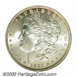 1891 $1 MS65 ANACS.