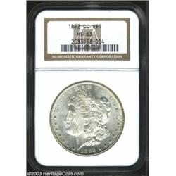 1892-CC $1 MS63 NGC.