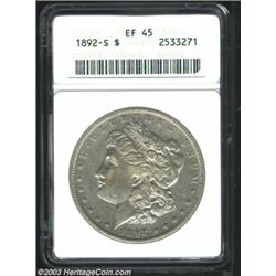 1892-S $1 XF45 ANACS.