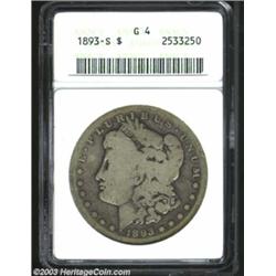 1893-S $1 Good 4 ANACS.