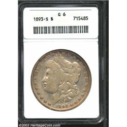 1893-S $1 Good 6 ANACS.