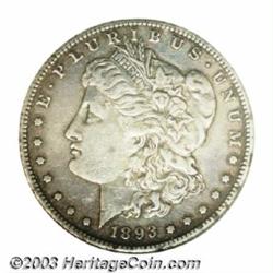 1893-S $1--Cleaned--ANACS. XF Details, Net VF30.