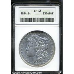 1894 $1 XF45 ANACS.