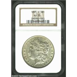 1895-O $1 AU55 NGC.