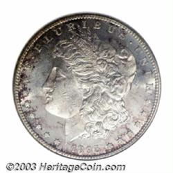1895-S/Horizontal S $1 MS62 Prooflike ANACS.